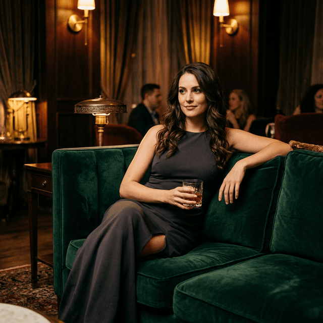 Sophisticated lounge encounter